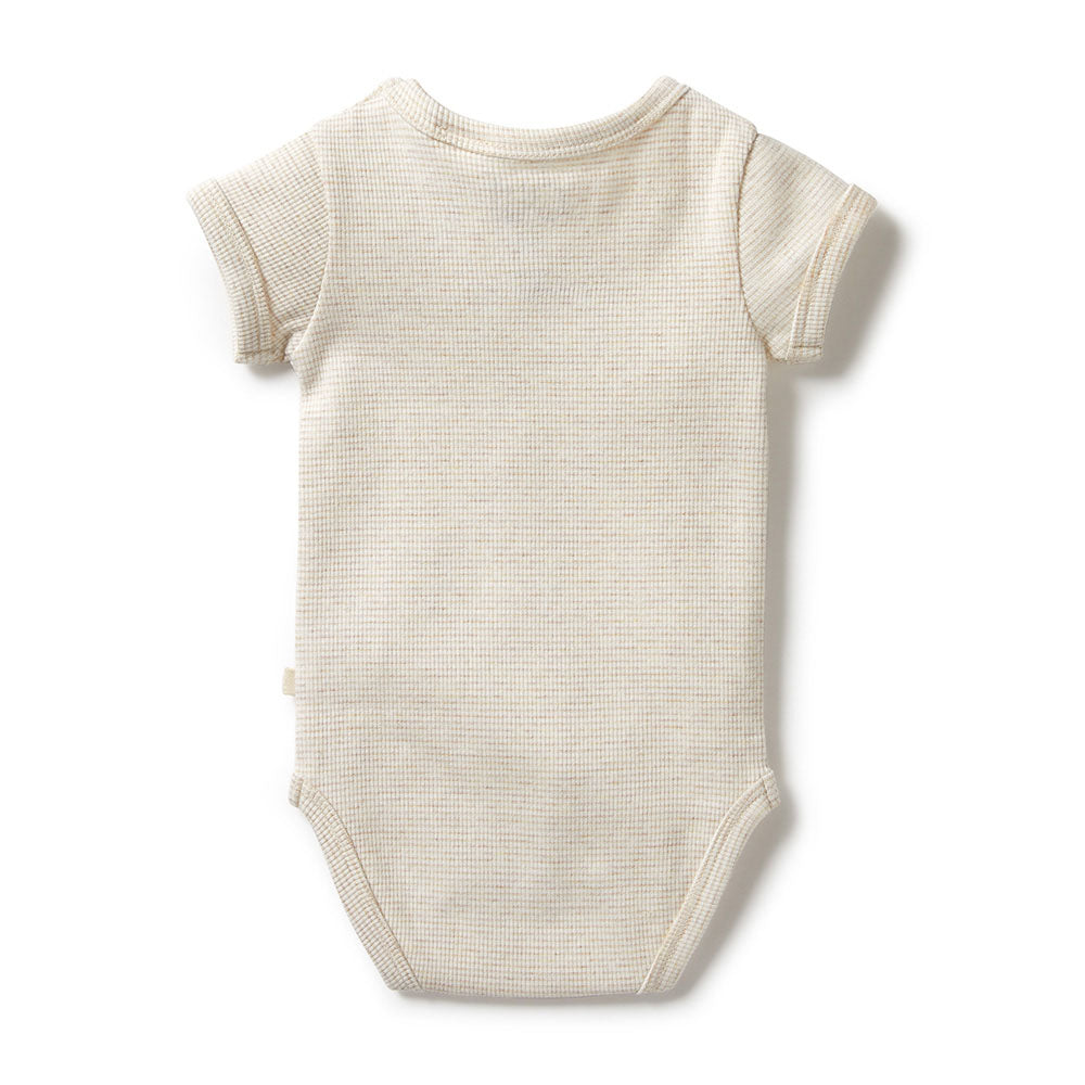 Oatmeal Wilson & Frenchy Bodysuit with cream color
